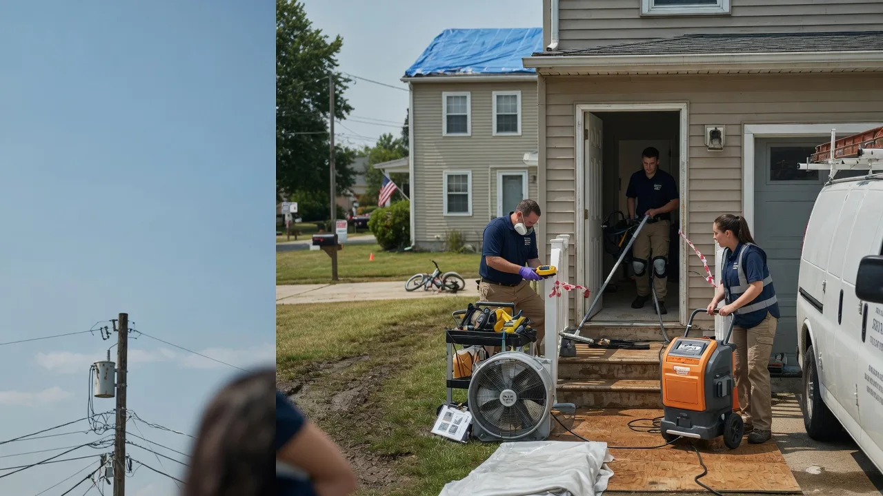 Water Damage Repair in Coupland, TX near me